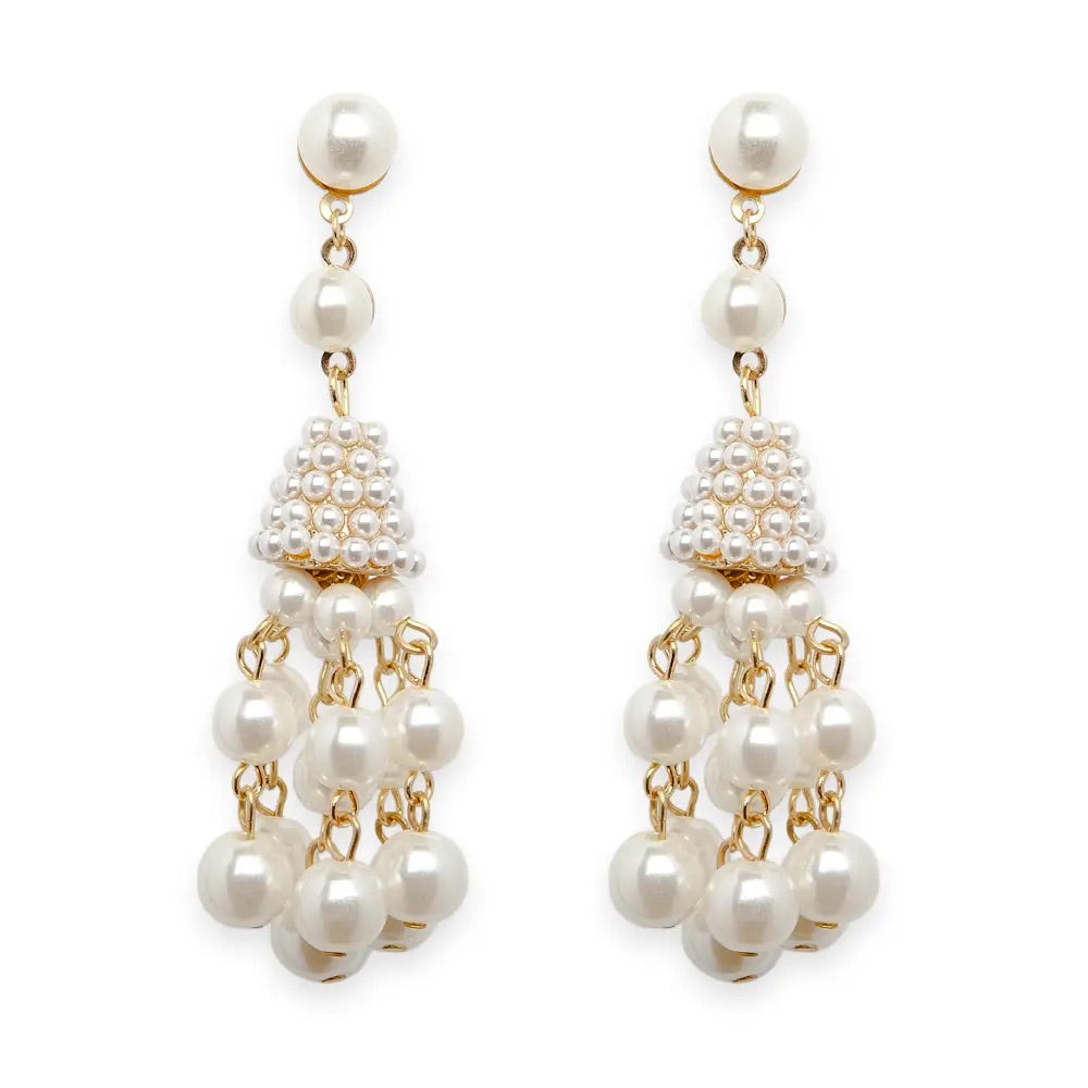 Girls in Pearls Drop Earrings