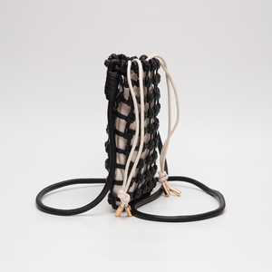 Vegan Leather Woven Crossbody Bag (more options)