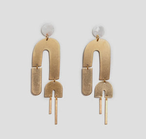 Arc de Triomphe Drop Earrings