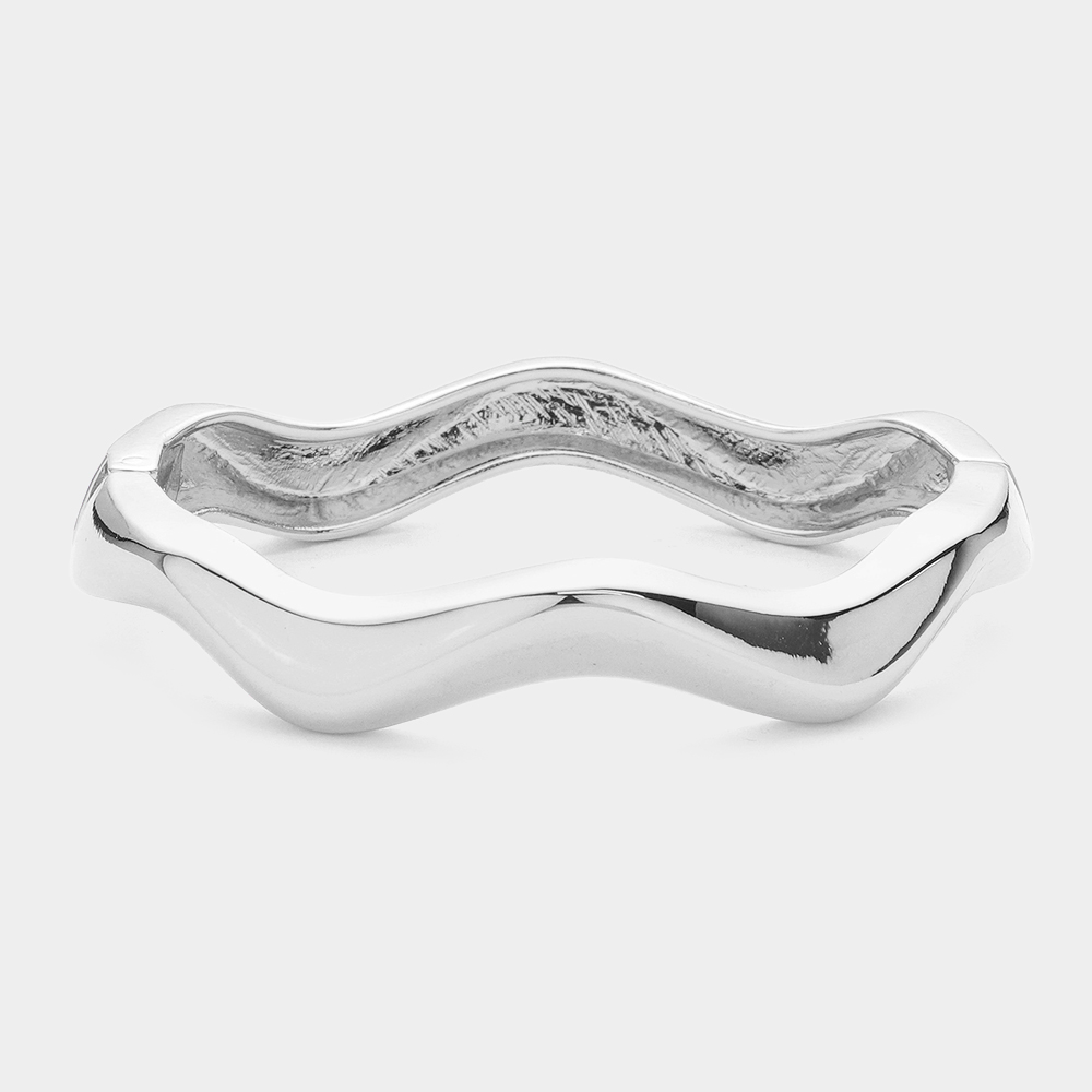Wavy Hinged Bracelet (more options)