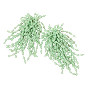 Beaded Cascade Fringe Earrings (more options)