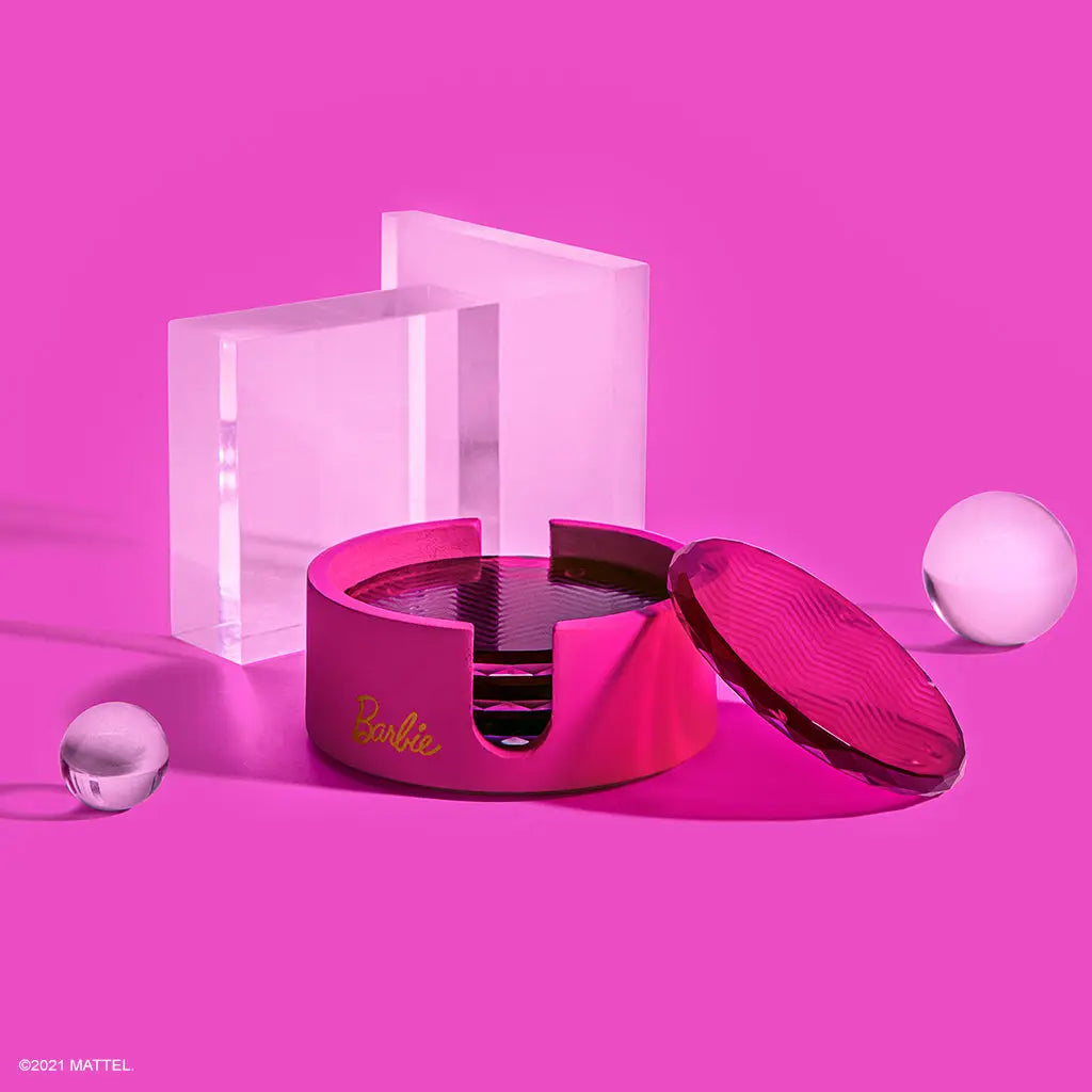 Barbie™ X Dragon Glassware® Coasters