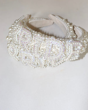 Bride Pearl Headband