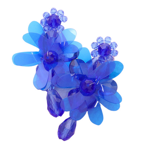 Resin Flower Drop Earrings (more options)