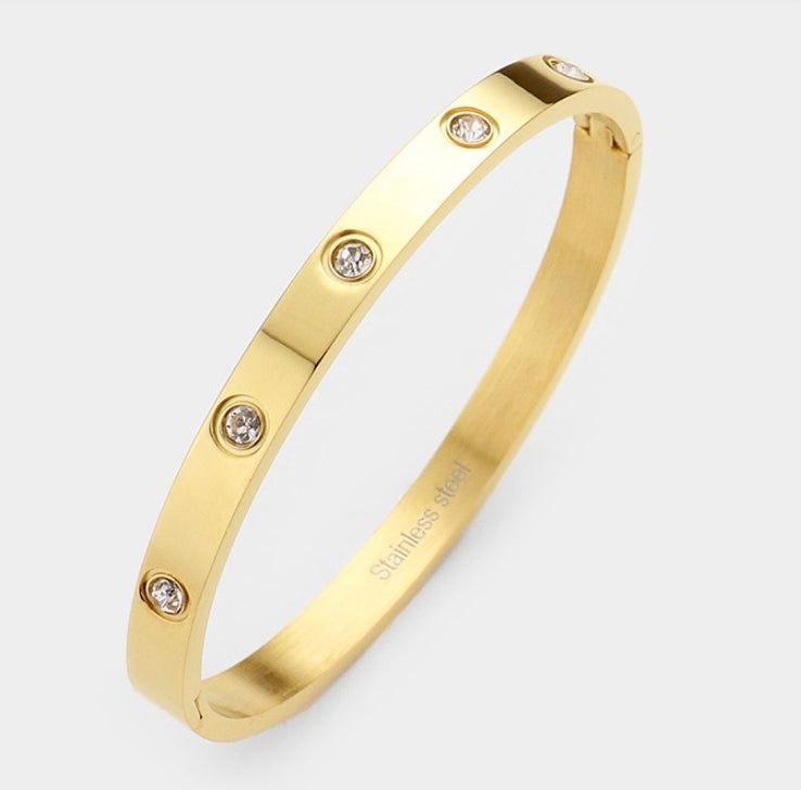 Lenox Hinged Bracelet