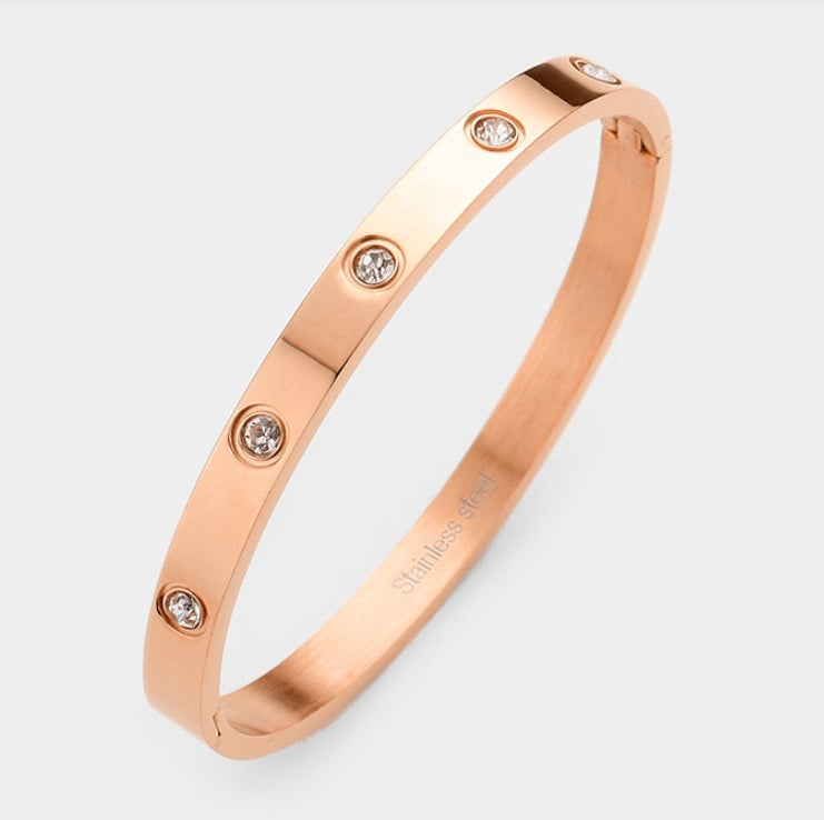 Lenox Hinged Bracelet