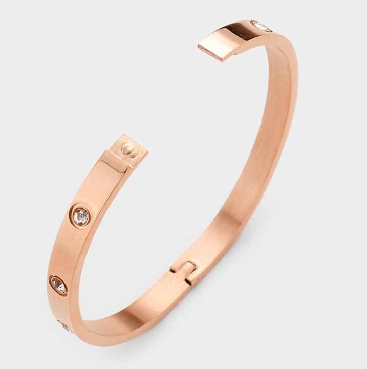 Lenox Hinged Bracelet