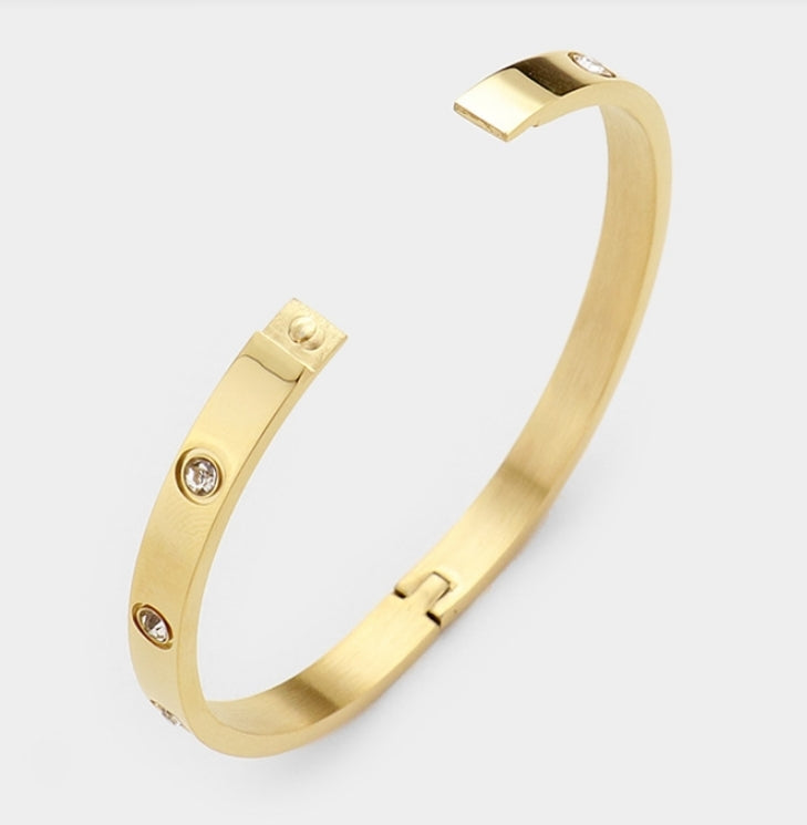 Lenox Hinged Bracelet