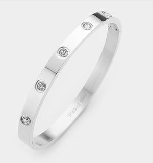 Lenox Hinged Bracelet