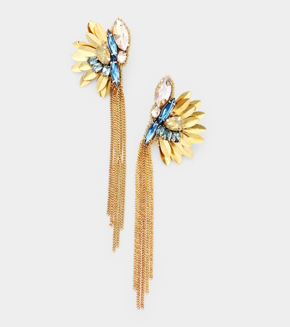 Nova Tassel Drop Earrings