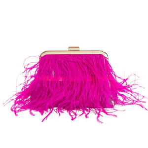 Fringed + Feathered Clutch/Crossbody (more options)