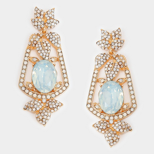 Crystal Bridal Drop Earrings (more options)