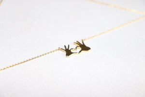Heart Hands Necklace