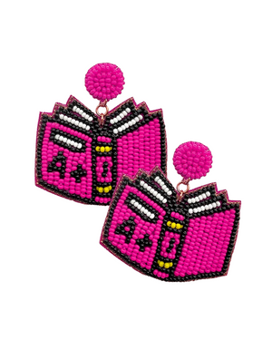 School Book Drop Earrings (more options)