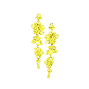 Peridot Bubble Drop Earrings (more options)