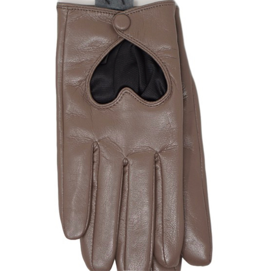 Lipstick Heart Gloves