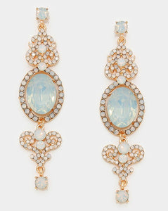 Evelyn Bridal Drop Earrings