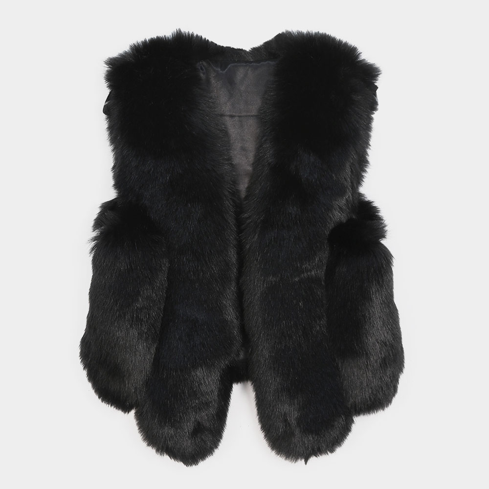 Tribeca Cropped Fur Vest