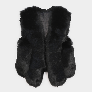Tribeca Cropped Fur Vest