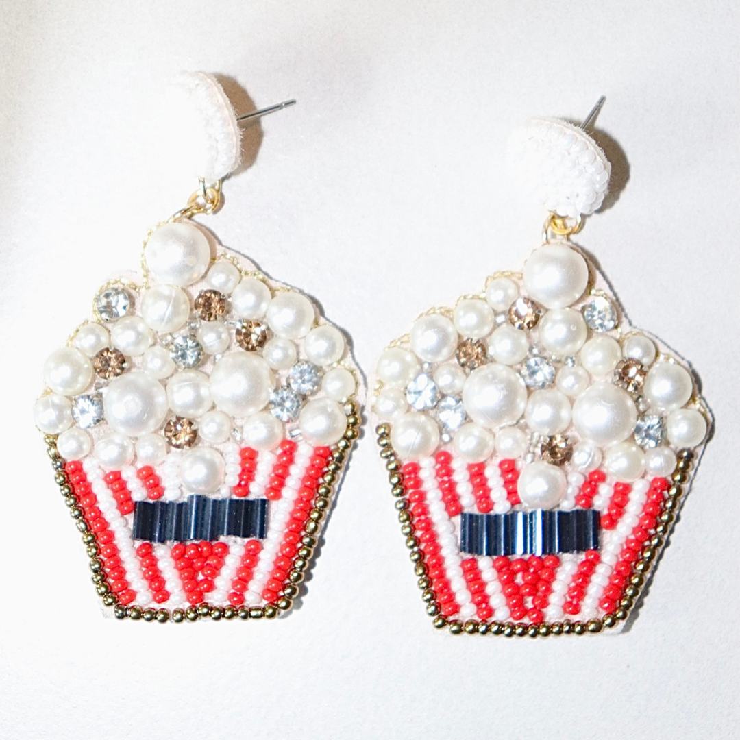 Popcorn Drop Earrings