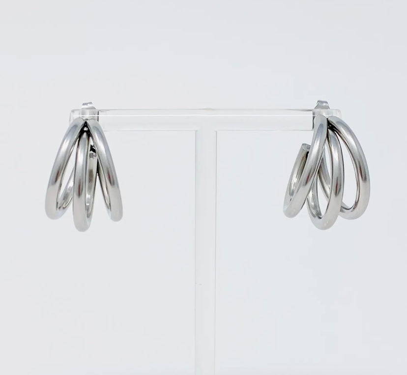Triple Layered Hoop Earrings (more options)