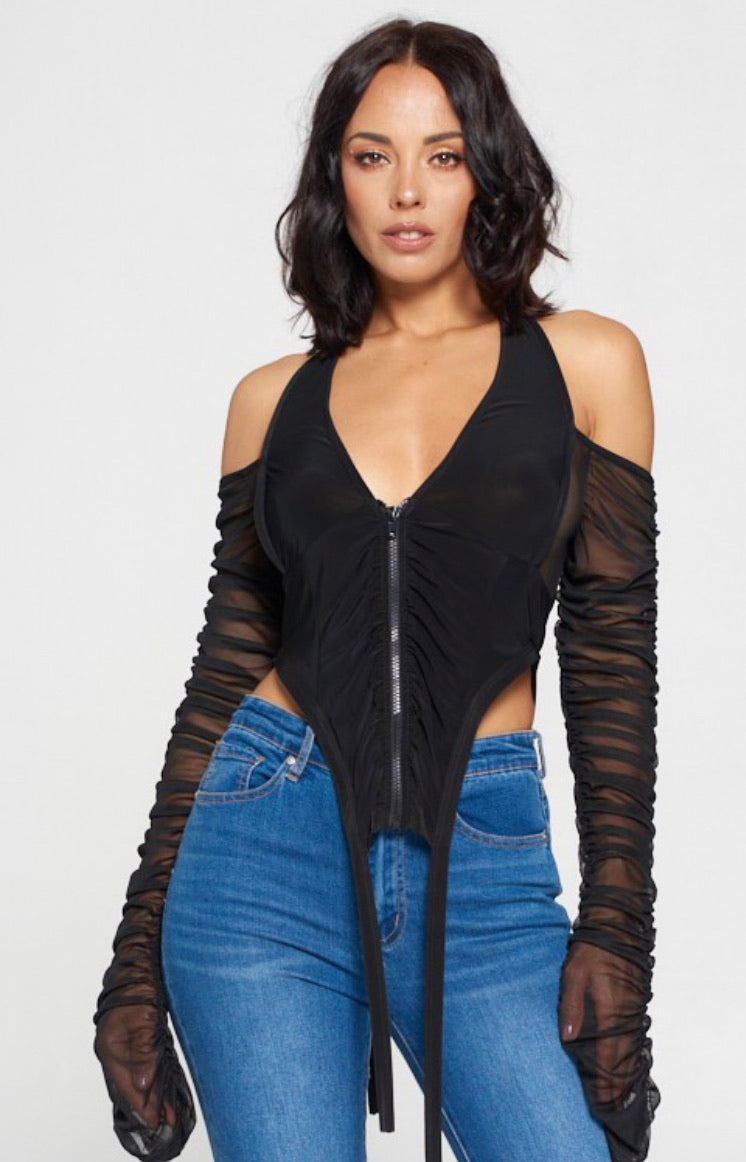 Cold Shoulder Top