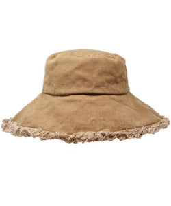 SS22 Canvas Wide Brim Bucket Hat