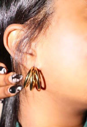 Triple Layered Hoop Earrings (more options)