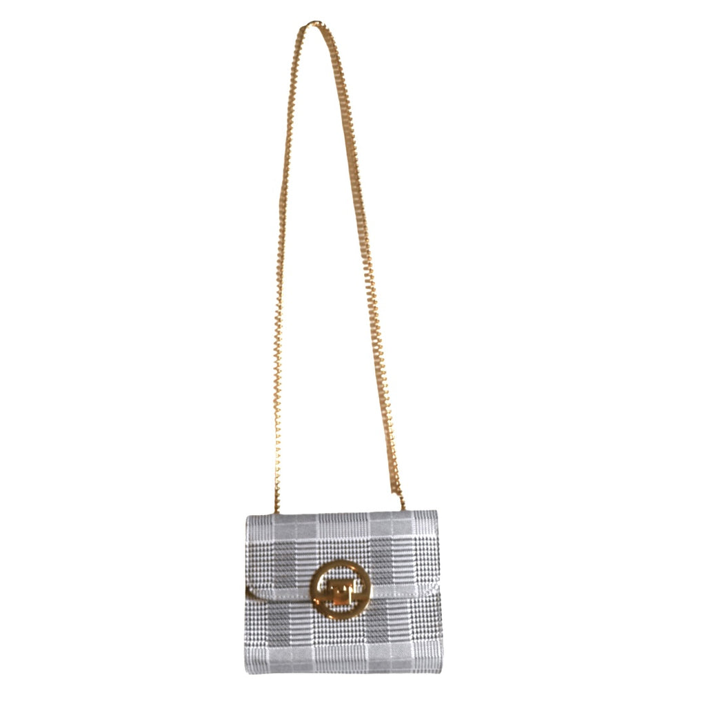 Plaid Flap Crossbody