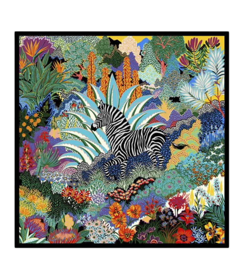 Jungle Silk Scarf