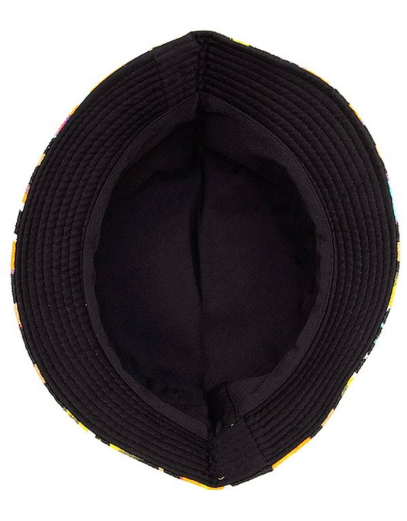 Mixed Print Bucket Hat