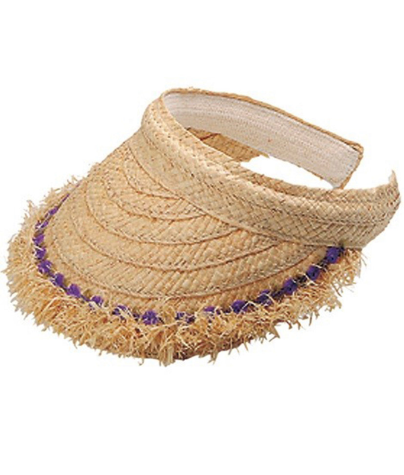 Beach Day Fringe Visor