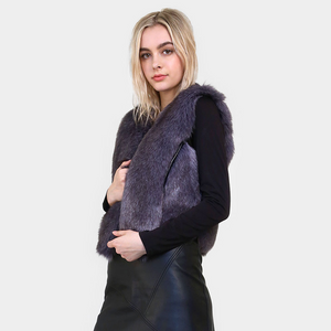 Tribeca Cropped Fur Vest