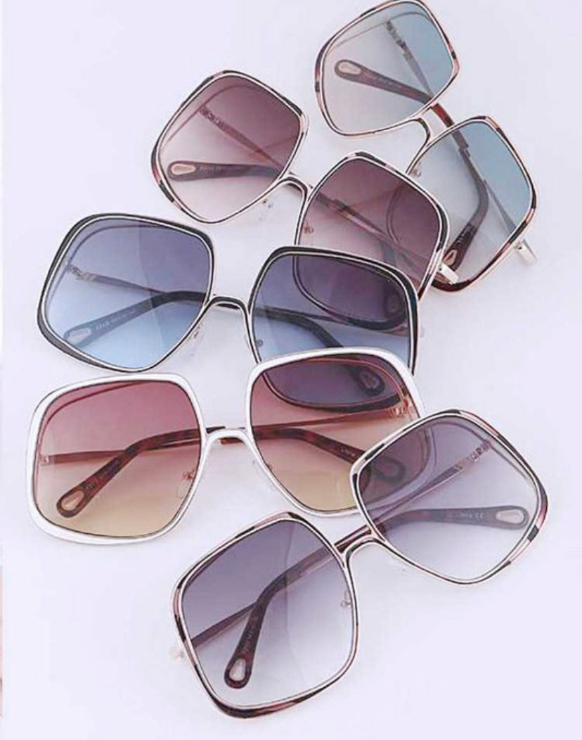 Retro Square Sunglasses