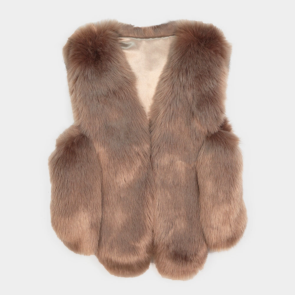 Tribeca Cropped Fur Vest