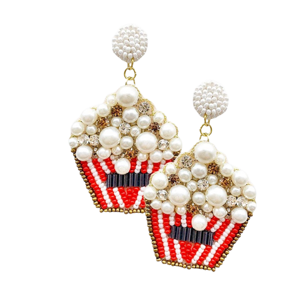 Popcorn Drop Earrings