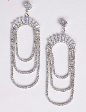 Ariane Layered Drop Earrings