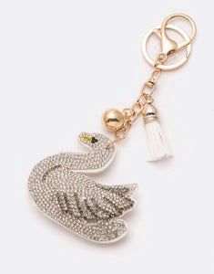 Swan Keychain/Bag Charm