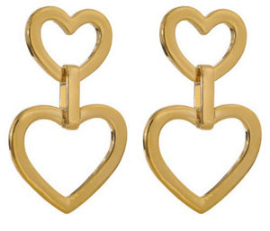 Love Duo Drop Earrings