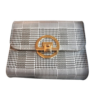 Plaid Flap Crossbody