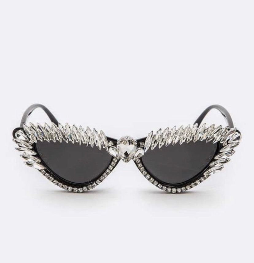 Astoria Jeweled Sunglasses (case included)