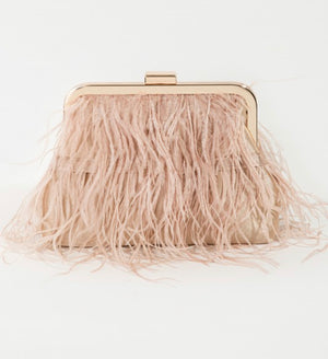 Fringed + Feathered Clutch/Crossbody (more options)