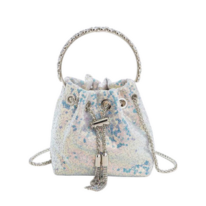 Sequin Soft Convertible Clutch