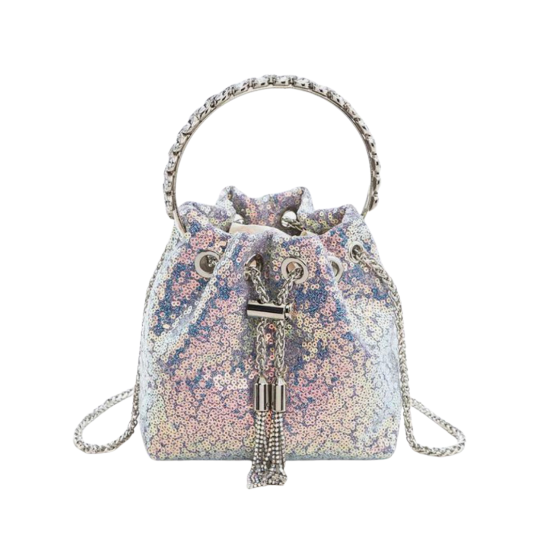 Sequin Soft Convertible Clutch