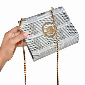 Plaid Flap Crossbody