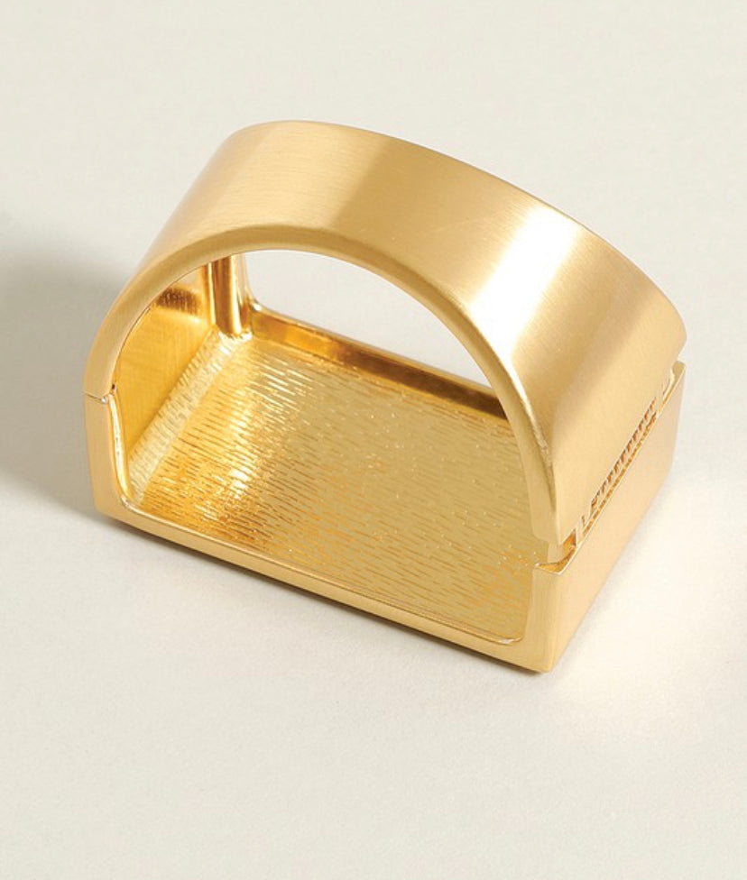 Rectangular Cuff Bangle