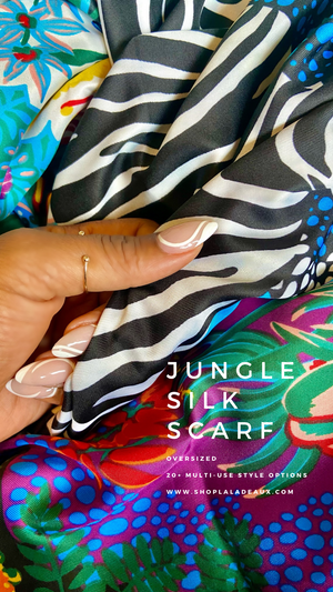 Jungle Silk Scarf