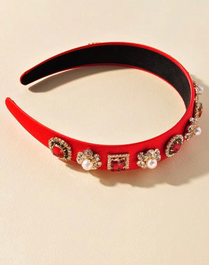 Ruby Embellished Headband