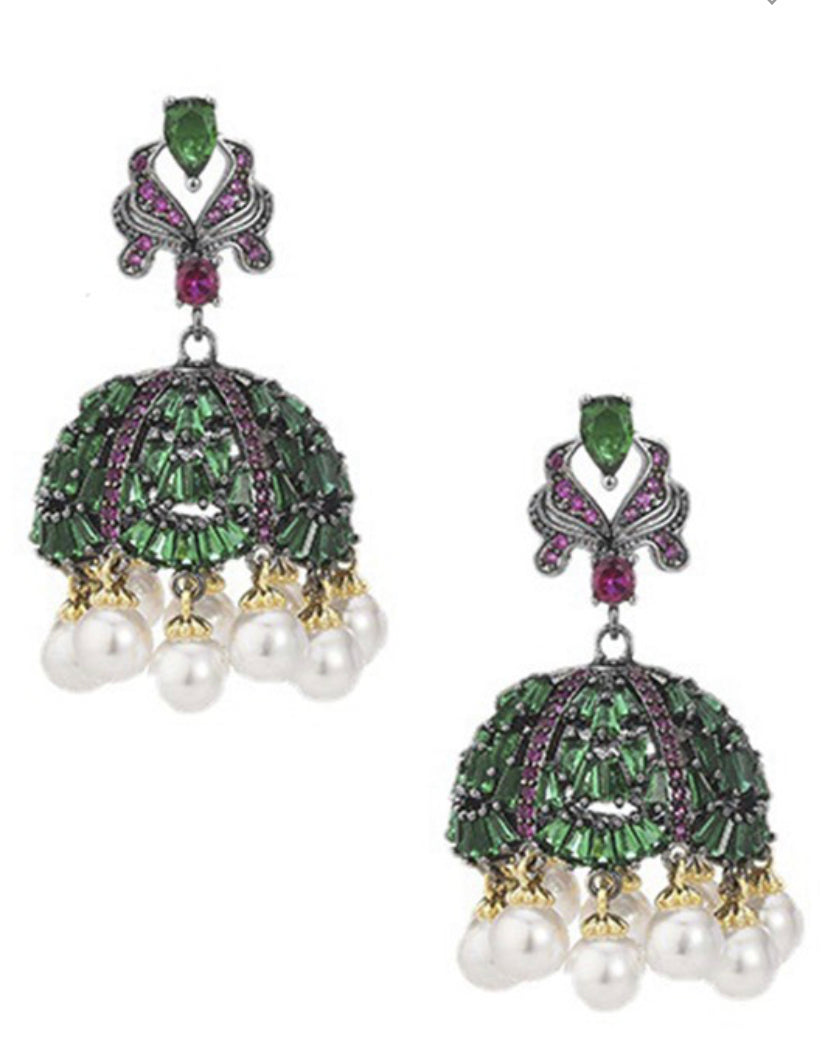 Ivy Bell Drop Earrings