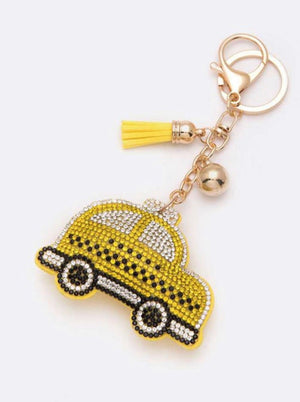 Taxi Keychain/Bag Charm